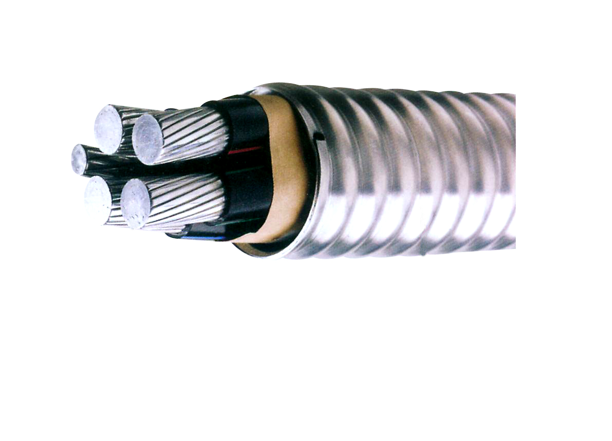 YJLHV60(AC90)铝合金带连锁铠装无护套电缆